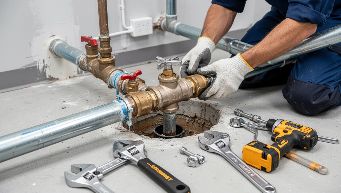 Main Water Line Repair